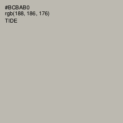 #BCBAB0 - Tide Color Image