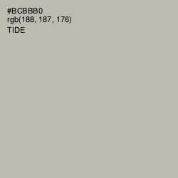 #BCBBB0 - Tide Color Image