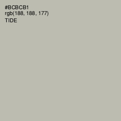 #BCBCB1 - Tide Color Image