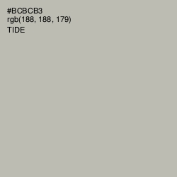 #BCBCB3 - Tide Color Image