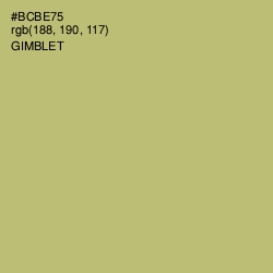 #BCBE75 - Gimblet Color Image