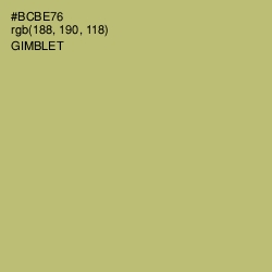 #BCBE76 - Gimblet Color Image