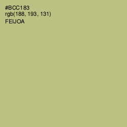 #BCC183 - Feijoa Color Image