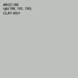 #BCC1BE - Clay Ash Color Image