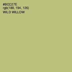 #BCC27E - Wild Willow Color Image