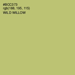#BCC373 - Wild Willow Color Image