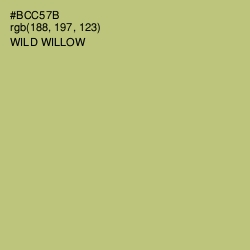 #BCC57B - Wild Willow Color Image