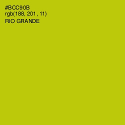 #BCC90B - Rio Grande Color Image