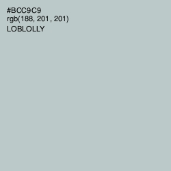 #BCC9C9 - Loblolly Color Image