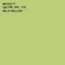 #BCCE77 - Wild Willow Color Image
