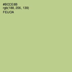 #BCCE8B - Feijoa Color Image