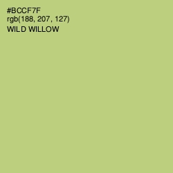 #BCCF7F - Wild Willow Color Image