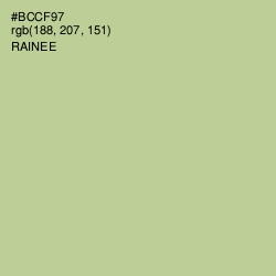 #BCCF97 - Rainee Color Image