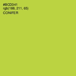 #BCD341 - Conifer Color Image