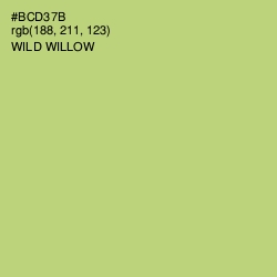 #BCD37B - Wild Willow Color Image