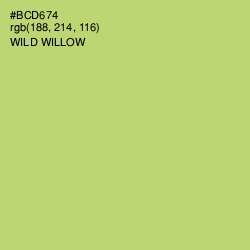 #BCD674 - Wild Willow Color Image