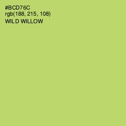 #BCD76C - Wild Willow Color Image