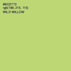 #BCD773 - Wild Willow Color Image