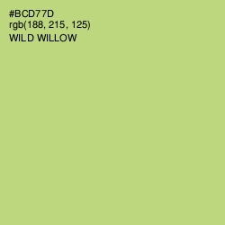 #BCD77D - Wild Willow Color Image