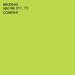 #BCD94D - Conifer Color Image