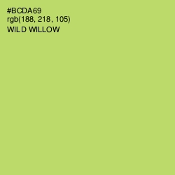 #BCDA69 - Wild Willow Color Image