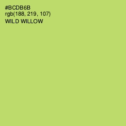 #BCDB6B - Wild Willow Color Image
