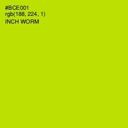 #BCE001 - Inch Worm Color Image