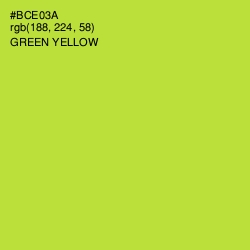 #BCE03A - Green Yellow Color Image