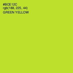 #BCE12C - Green Yellow Color Image