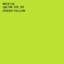 #BCE132 - Green Yellow Color Image