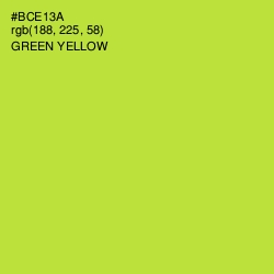 #BCE13A - Green Yellow Color Image