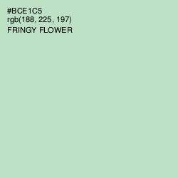 #BCE1C5 - Fringy Flower Color Image