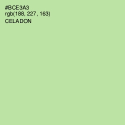#BCE3A3 - Celadon Color Image