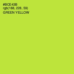 #BCE43B - Green Yellow Color Image