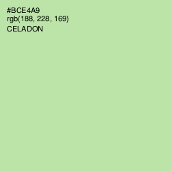 #BCE4A9 - Celadon Color Image