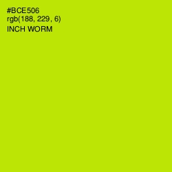 #BCE506 - Inch Worm Color Image