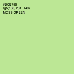 #BCE795 - Moss Green Color Image