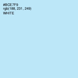 #BCE7F9 - Sail Color Image