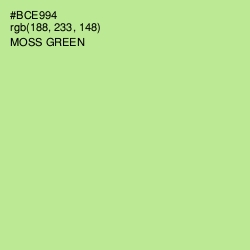 #BCE994 - Moss Green Color Image