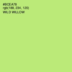 #BCEA78 - Wild Willow Color Image