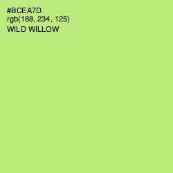 #BCEA7D - Wild Willow Color Image