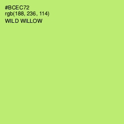 #BCEC72 - Wild Willow Color Image