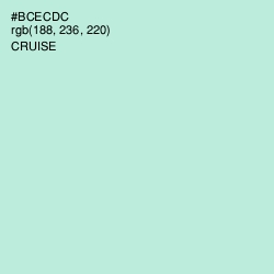 #BCECDC - Cruise Color Image