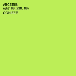 #BCEE58 - Conifer Color Image