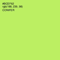 #BCEF62 - Conifer Color Image