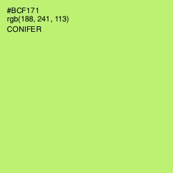 #BCF171 - Conifer Color Image