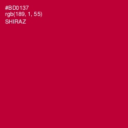 #BD0137 - Shiraz Color Image