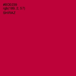 #BD0239 - Shiraz Color Image