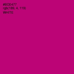 #BD0477 - Lipstick Color Image