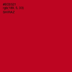 #BD0521 - Shiraz Color Image